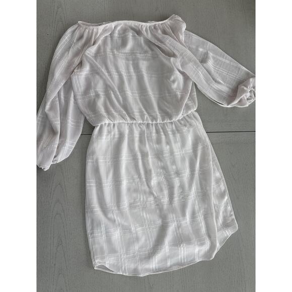 CHAPS Baby Pink Pastel Etheral Dress Size Medium (P) - Picture 2 of 5